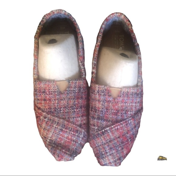 - Beautiful women’s Tom Flat Sip on Size 6W in Excellent Used Condition - Picture 1 of 6